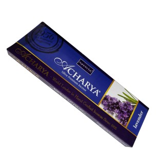 Nandita Fragrance ACHARYA LAVENDER Ultra Premium Incense Sticks, 50g